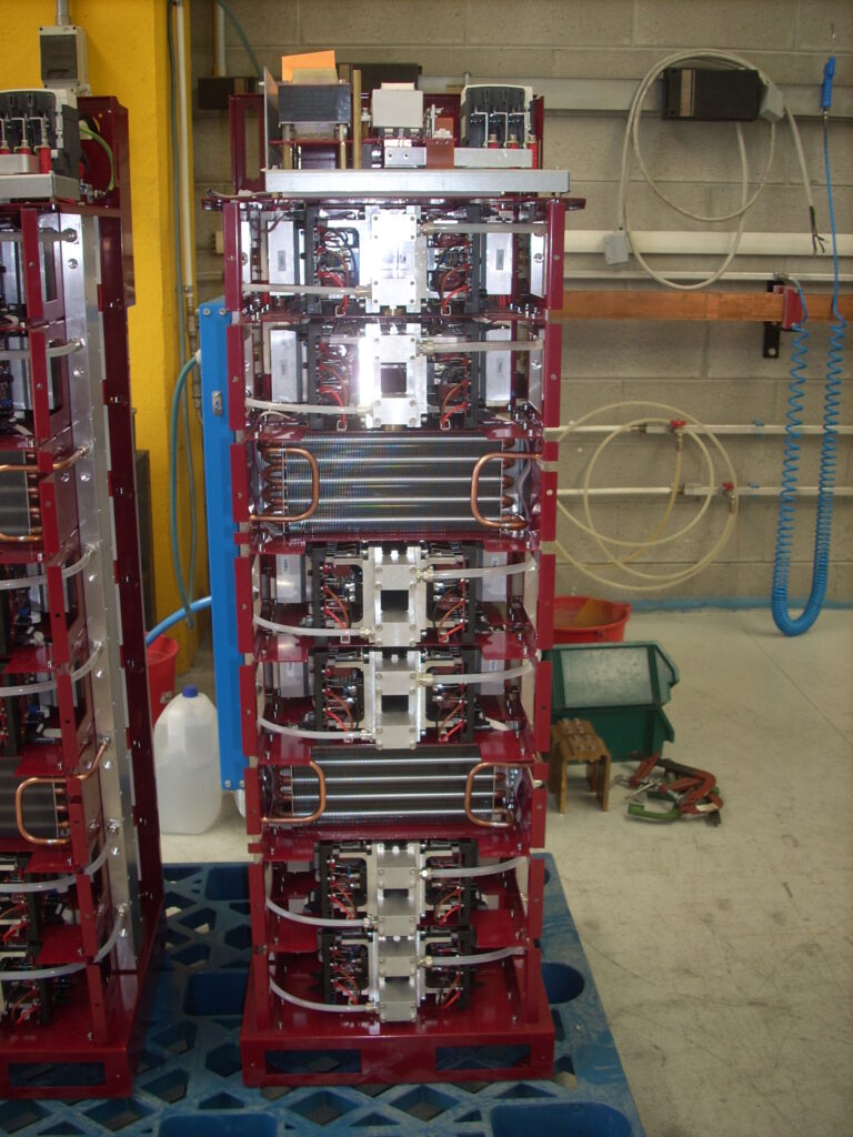 High Frquency switch electroplating final result
